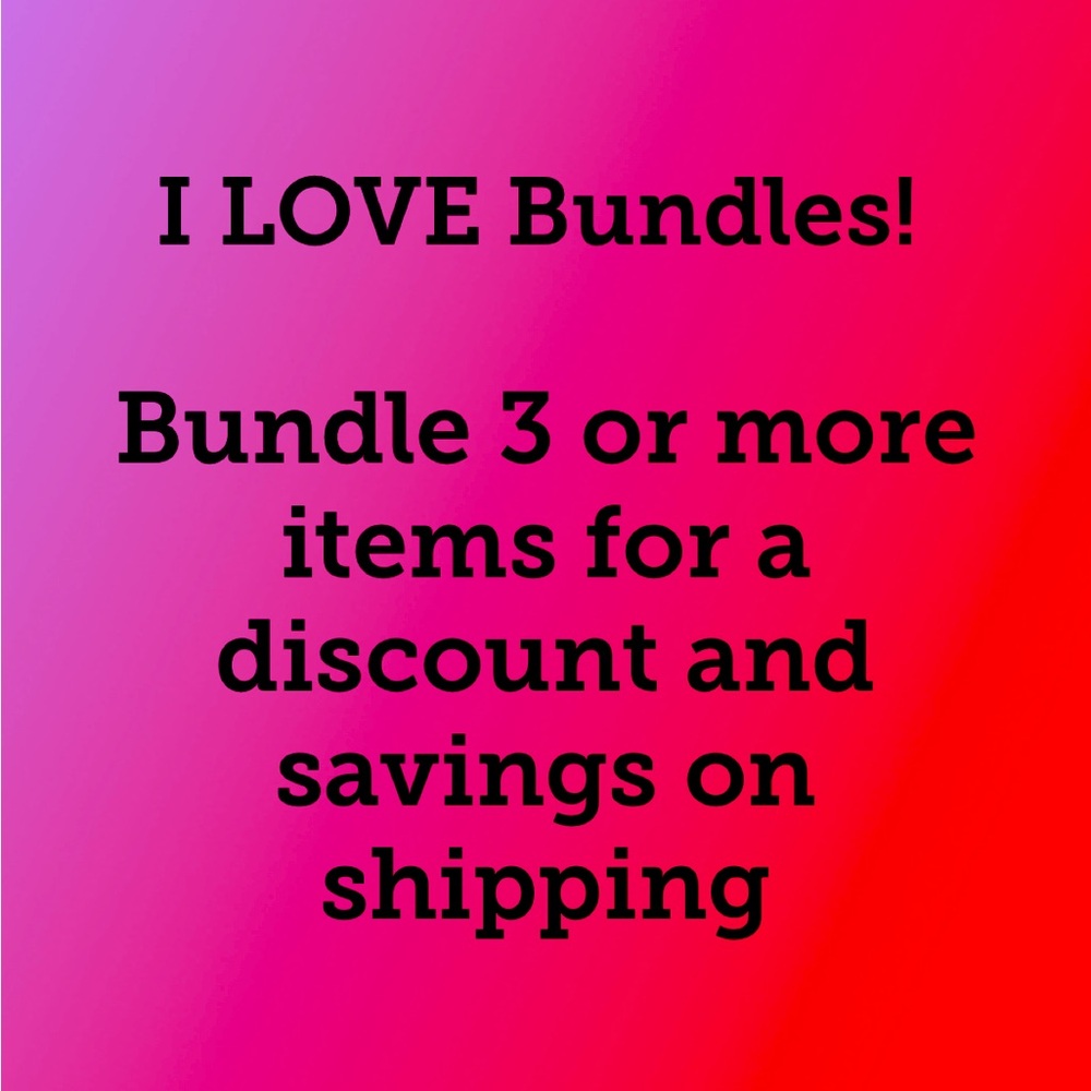 🩷 BUNDLE AND SAVE!! 🩷